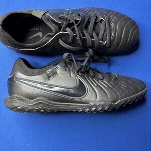Nike Tiempo Legend 10 Pro TF soccer Turf shoes BlackShoes DV4336-002 Men's 6.5